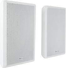 Slim 70W White Wall Speakers for Commercial Spaces