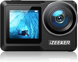 4K Action Camera with Touchscreen and Waterproof Design