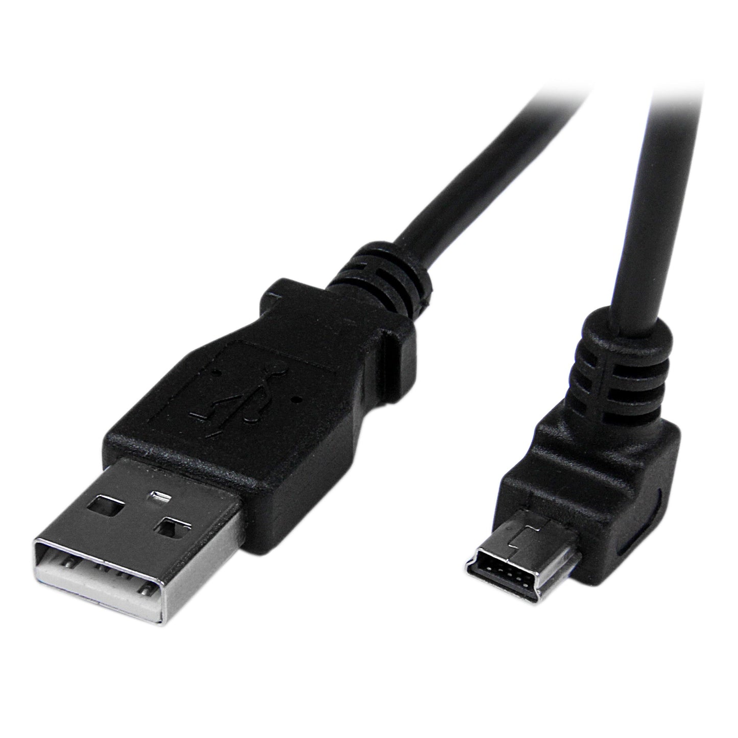 2m Black USB A to Mini USB B Cable
