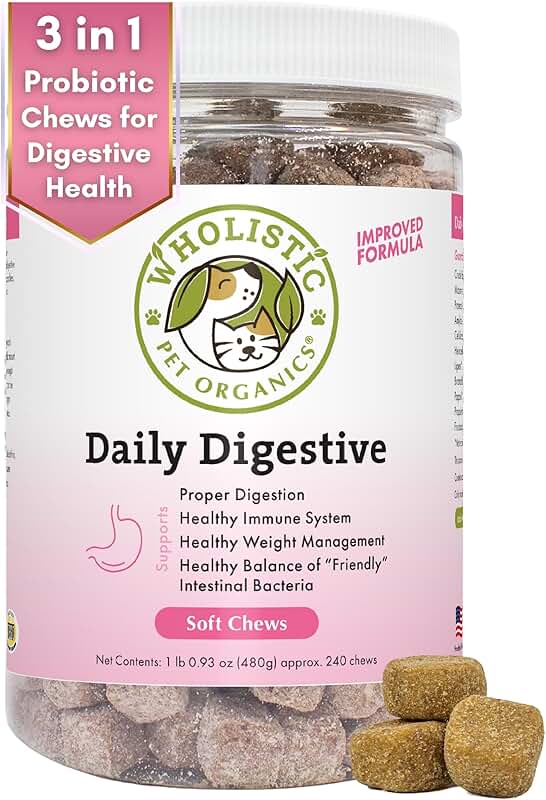 Dog Probiotics and Digestive Enzymes for Gut Health
