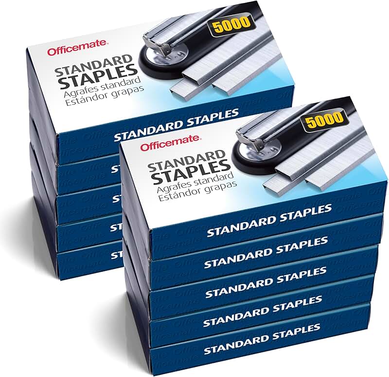 Standard Staples, 10 Boxes