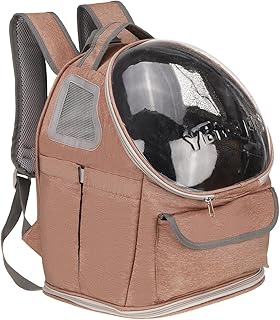 Portable Ventilated Pet Backpack for Travel