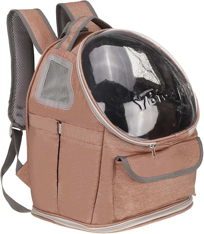 Portable Ventilated Pet Backpack for Travel