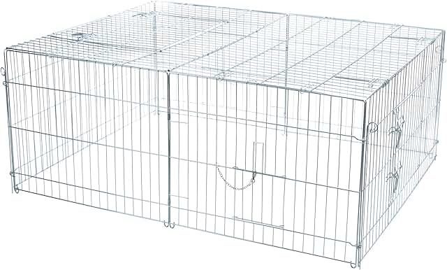 Outdoor Rabbit and Small Animal Cage Extension