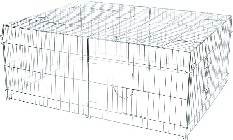 Outdoor Rabbit and Small Animal Cage Extension