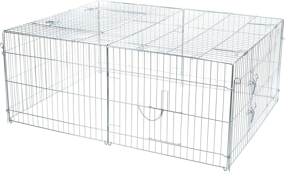 Outdoor Rabbit and Small Animal Cage Extension