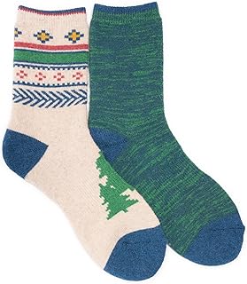 Women's 6-Inch Wool Socks, 2 Pairs