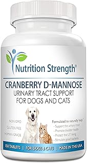 Cranberry D-Mannose Support for Dogs' Urinary Health