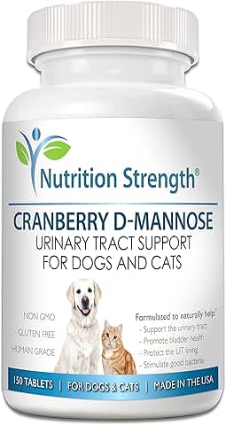 Cranberry D-Mannose Support for Dogs' Urinary Health