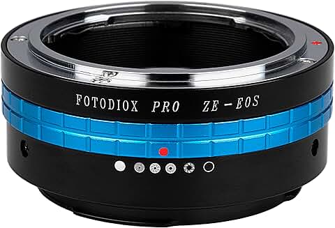 Lens Mount Adapter for Mamiya ZE to Canon EOS