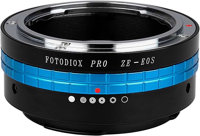 Lens Mount Adapter for Mamiya ZE to Canon EOS