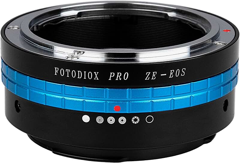 Lens Mount Adapter for Mamiya ZE to Canon EOS