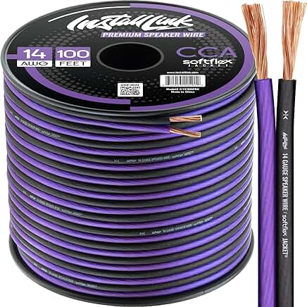 14 AWG 100-Foot Speaker Wire Cable