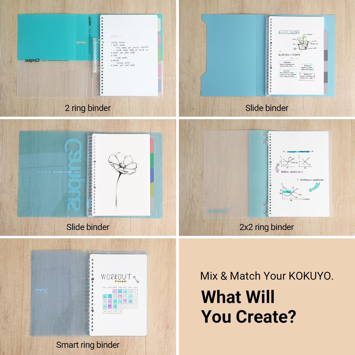 Loose Leaf Paper for Binders, 50 Sheets Pack