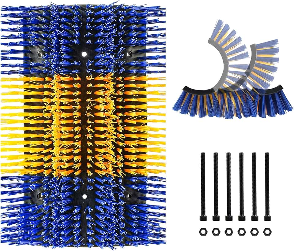 Large Livestock Scratching Brush for Cattle and Horses
