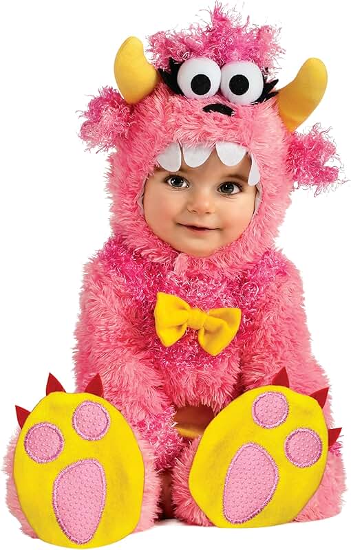 Pink Monster Romper Costume for Kids