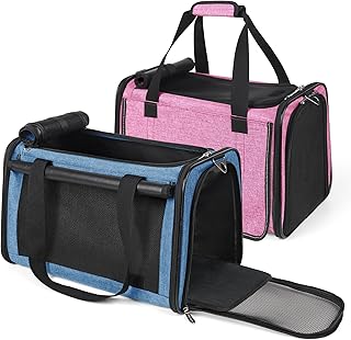 Lightproof Soft Pet Carrier for Large Cats and Small Dogs