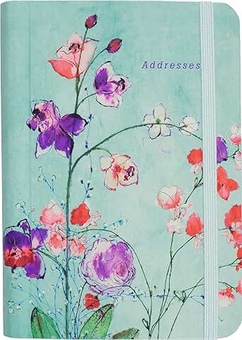 Fuchsia Flower Address Book