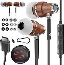 Wired Earphones with Deep Bass and Noise Cancellation