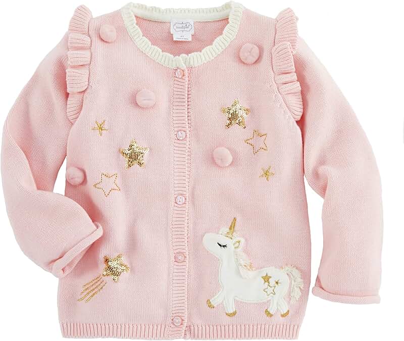 Girls' Baby Unicorn Dreams Cardigan