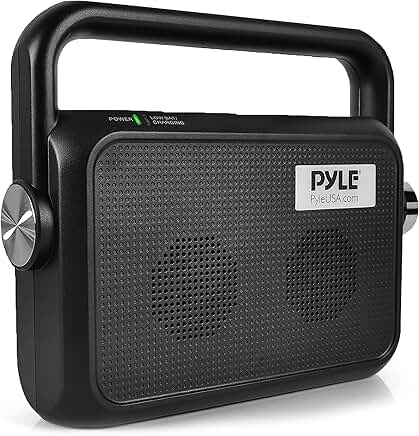Wireless Portable Speaker with Stereo Sound and Headphone Jack