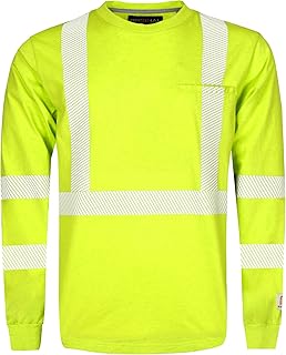 Lightweight High Visibility Flame Resistant Safety Shirt
