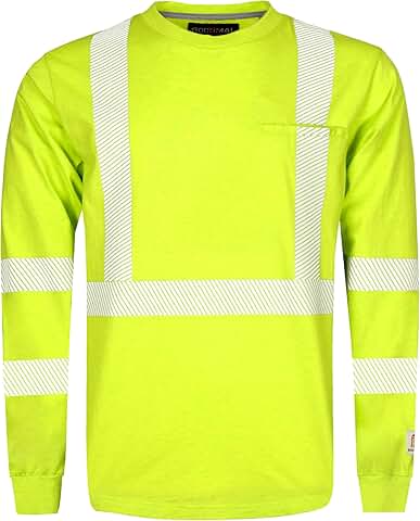 Lightweight High Visibility Flame Resistant Safety Shirt