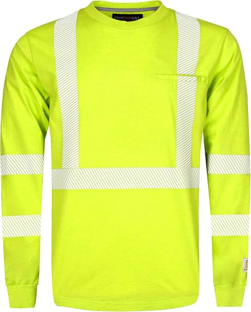 Lightweight High Visibility Flame Resistant Safety Shirt
