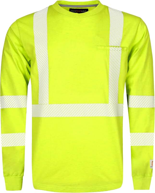 Lightweight High Visibility Flame Resistant Safety Shirt