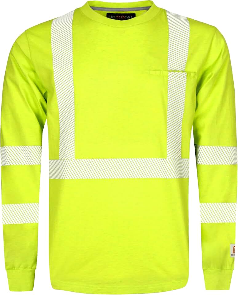 Lightweight High Visibility Flame Resistant Safety Shirt