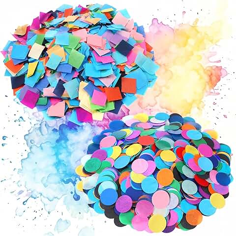 8000 Pieces Bleeding Tissue Paper in Assorted Colors