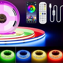 5V USB RGB LED Strip Light, 4.92ft, Color Changing