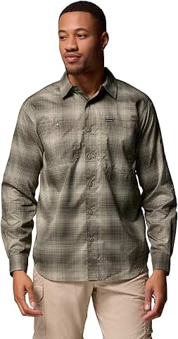 Men's Silver Ridge Utility Lite Plaid Long Sleeve
