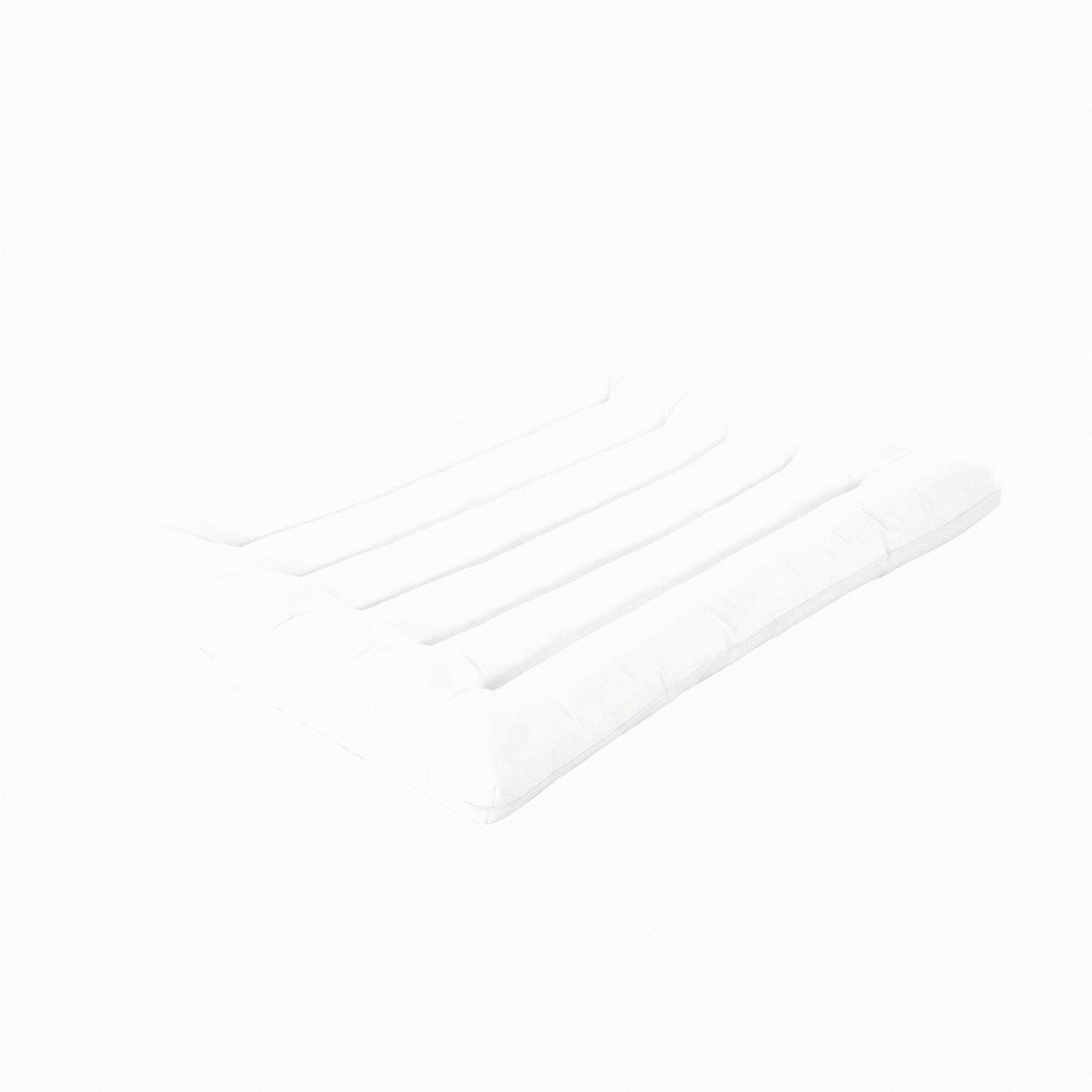 SlimDream Stomach Sleeper Pillow - 2.5 Inch Thin Flat Pillow for Back Sleepers - Low Profile Bed Pillow for Sleeping - Machine Washable - 18x26 Standard Size - White Color