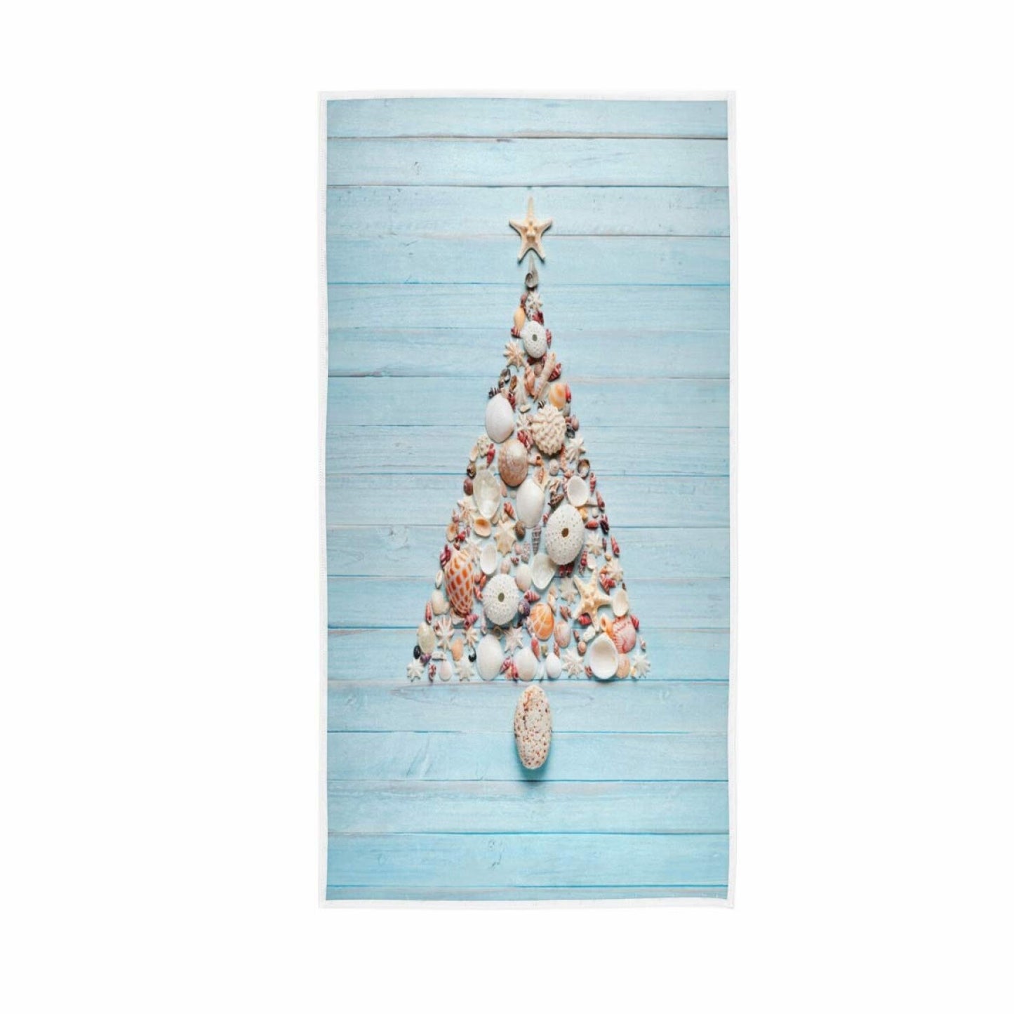 Hand Towels Tropical Tree Shells 30x15