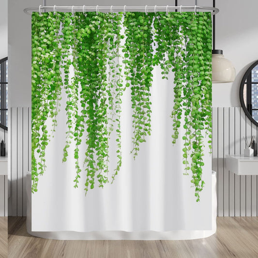 Lush Vine Plants Shower Curtain 60x72 Inches