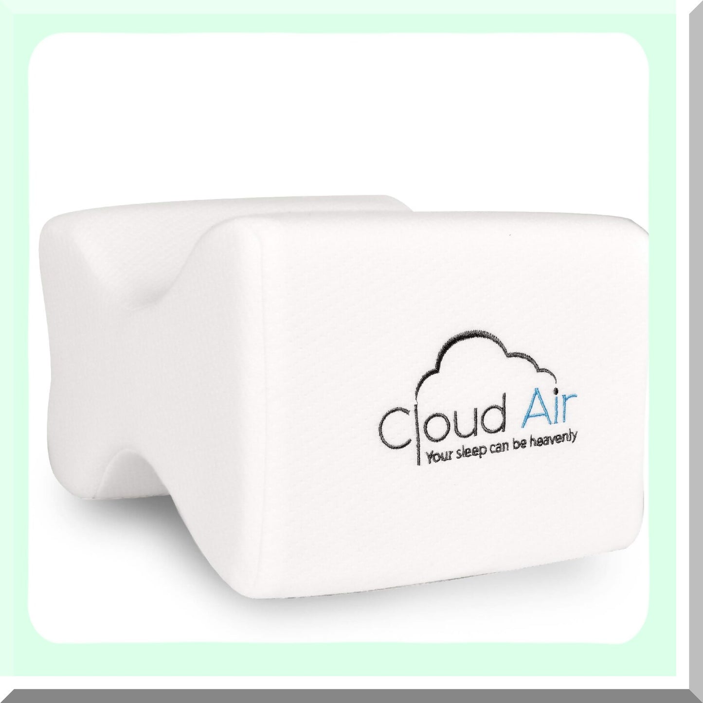 OrthoComfort Knee and Leg Support Pillow - Memory Foam Cushion for Back, Leg, and Hip Pain Relief - Ergonomic Positioner for Better Sleep and Comfort