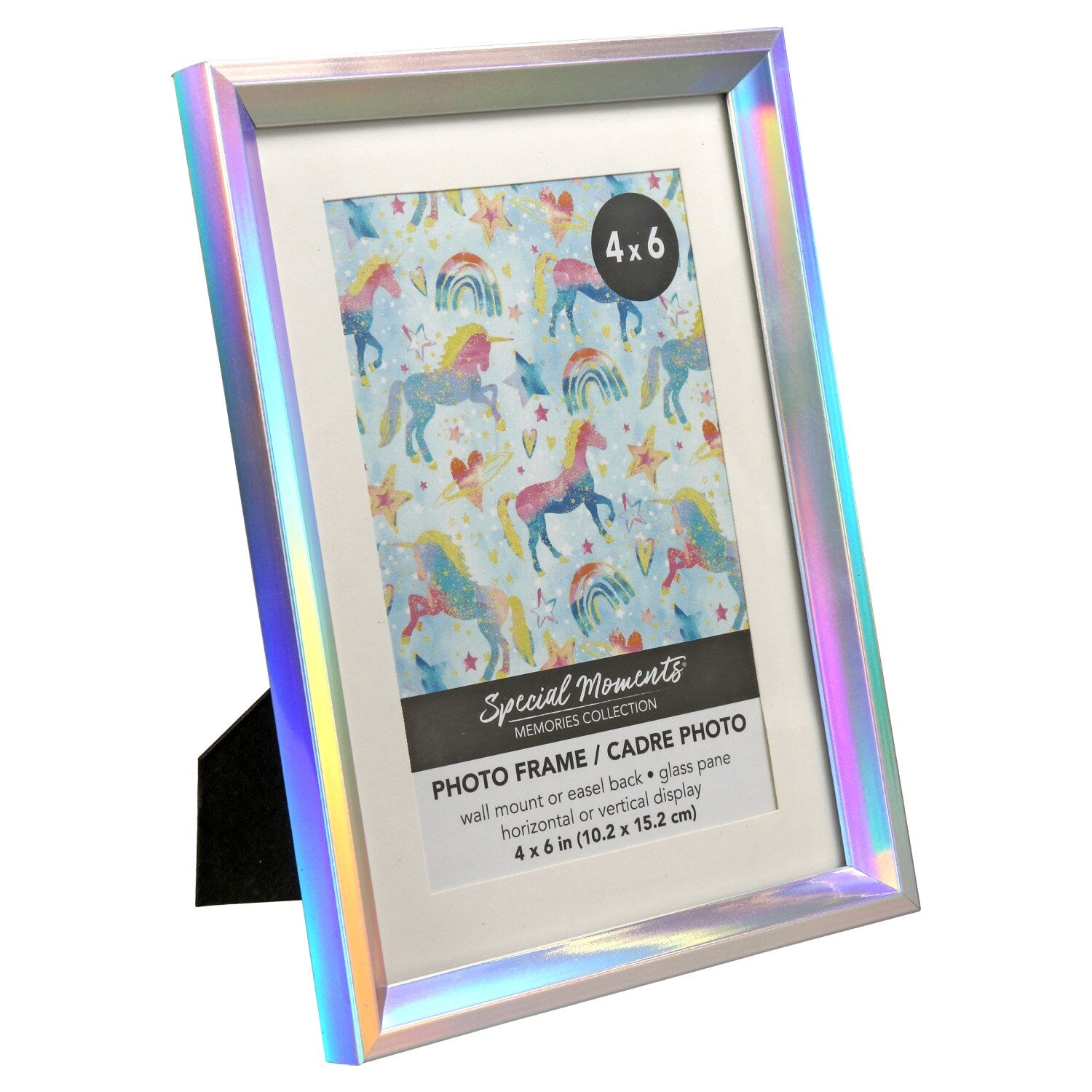 Memories Collection Iridescent Photo Frames, 4x6 in. (Pack of 12)