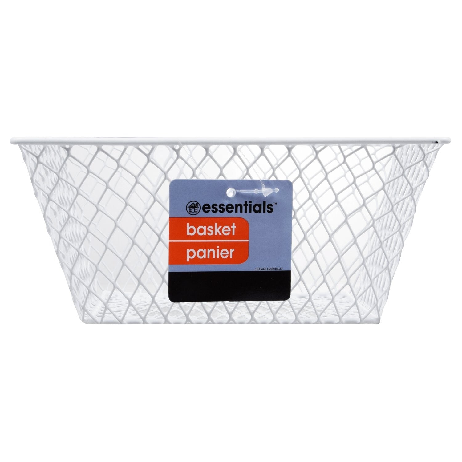 Essentials Rectangular Wire Baskets, 8x3.5x7.5 in. (Pack of 36)
