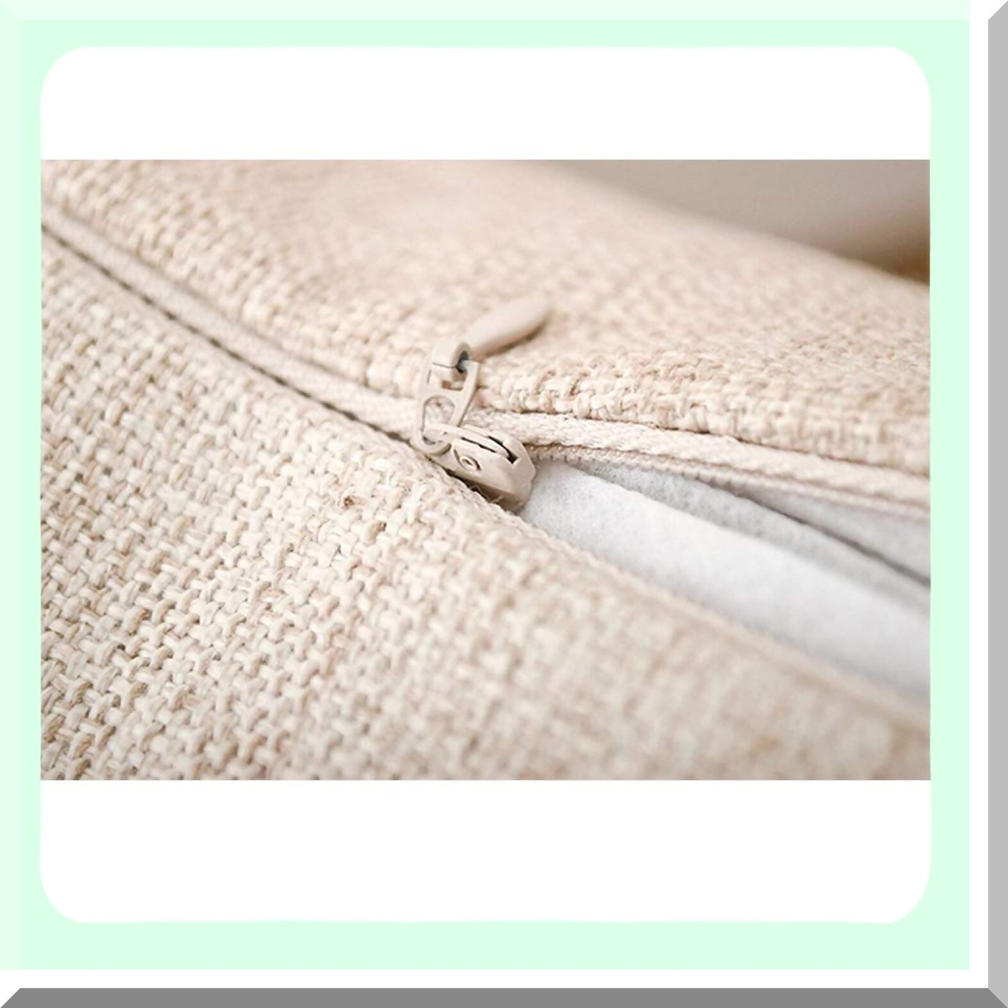 Love Quote Cotton Linen Oblong Throw Pillow Case - Couple Wedding Gift - Decorative Cushion Cover - 12"x20" White - Pillow Cases Covers