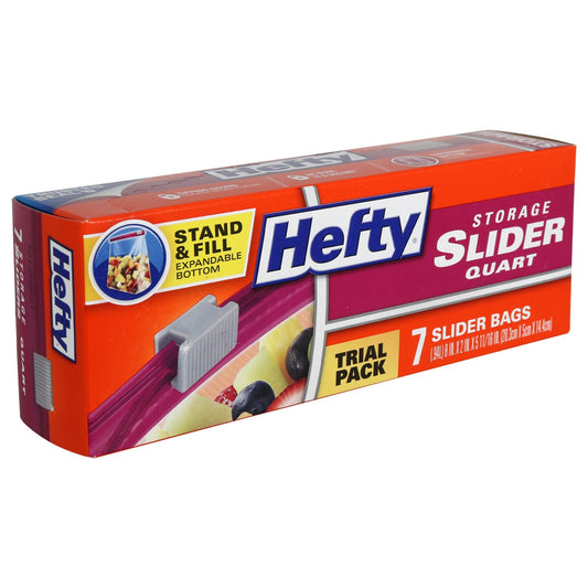 Hefty OneZip Quart Storage Bags (Pack of 24)