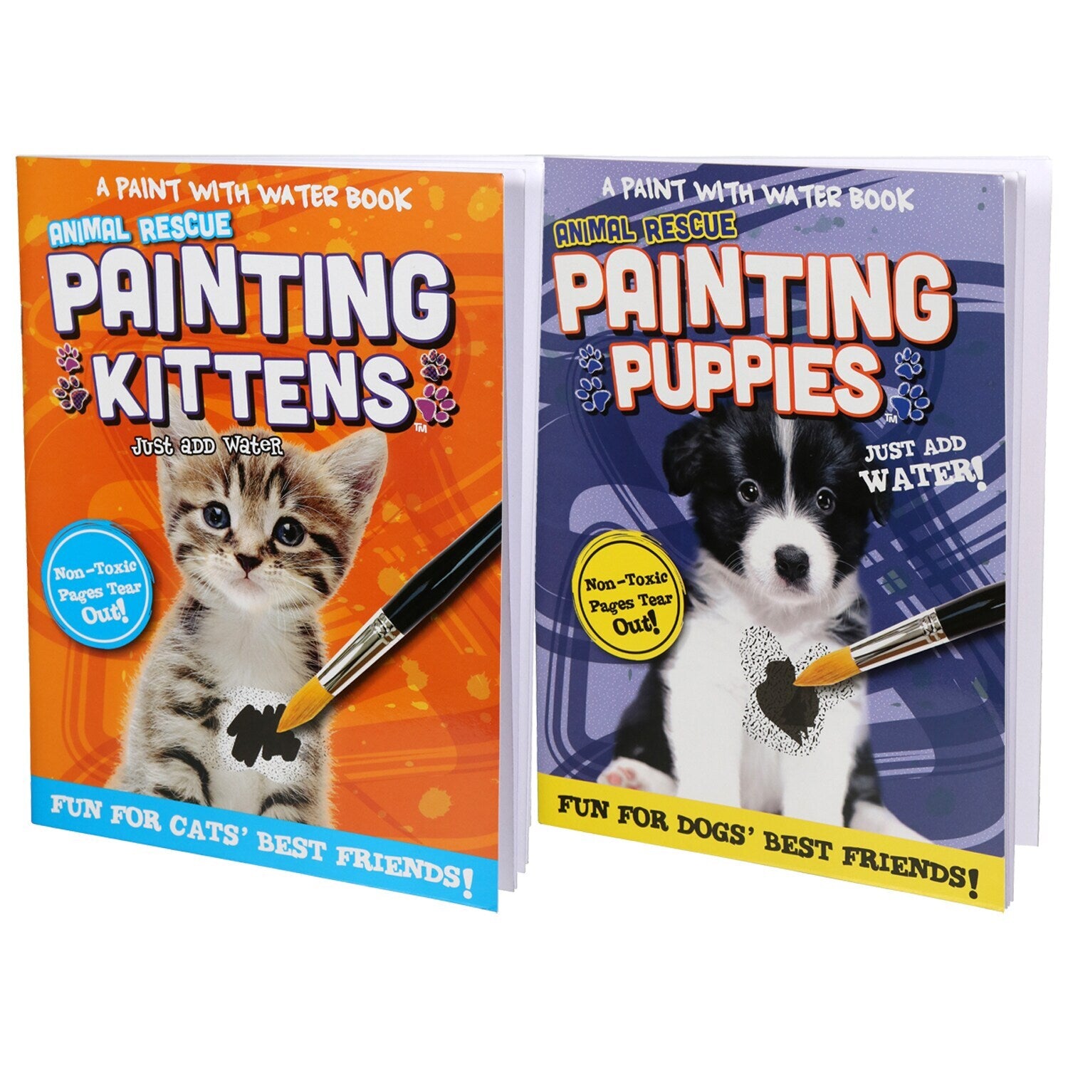 Paint with Water Books for Kids (Pack of 24)