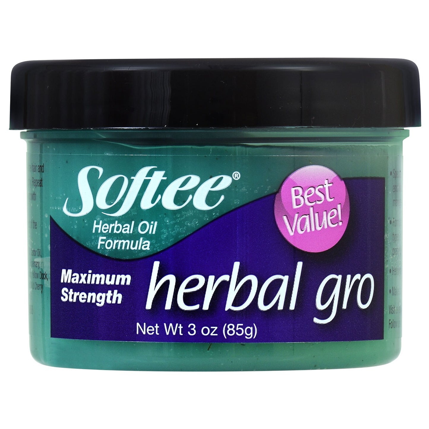 Softee Herbal Gro, 3.5-oz Jars (Pack of 6)