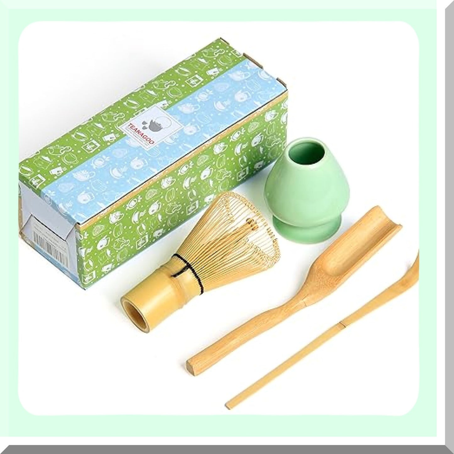 Matcha Tea Accessory Set for Ceremonial Preparation