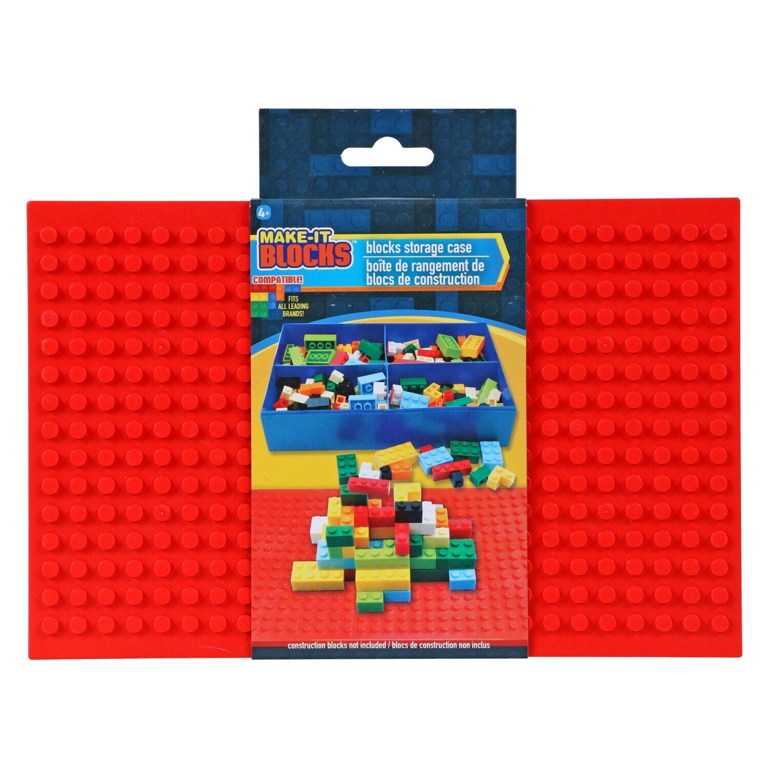 Make-It Blocks Compartmentalized Storage Cases, 5.25x8.125 in. (Pack of 36)