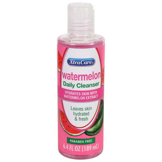 Xtracare Watermelon Scented Daily Skin Cleansers, 6.4-oz. (Pack of 24)