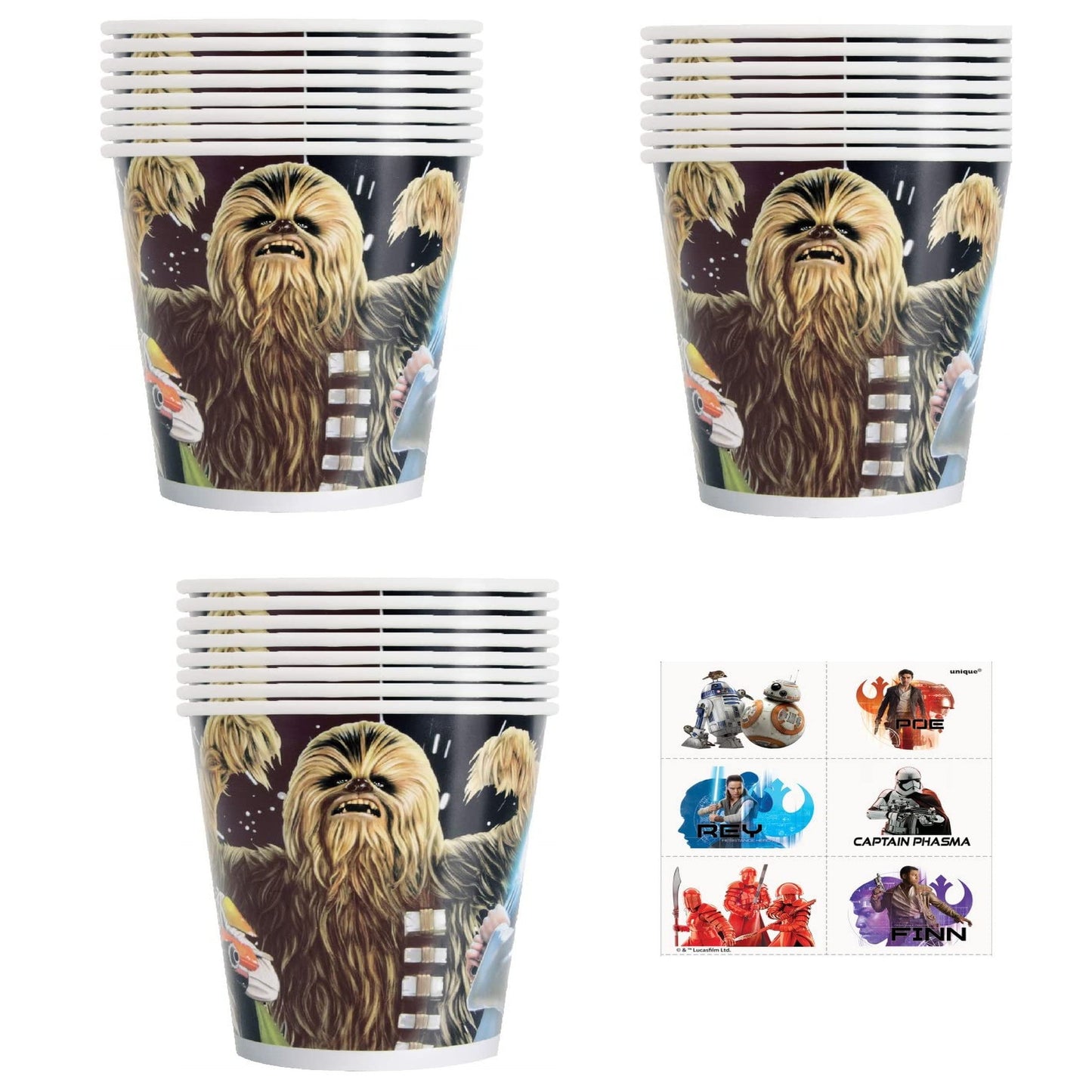 Ultimate Party Pack: 24 Paper Cups & 6 Plates - Celebrate in Style with this All-in-One Set for Birthdays, BBQs, and More!
