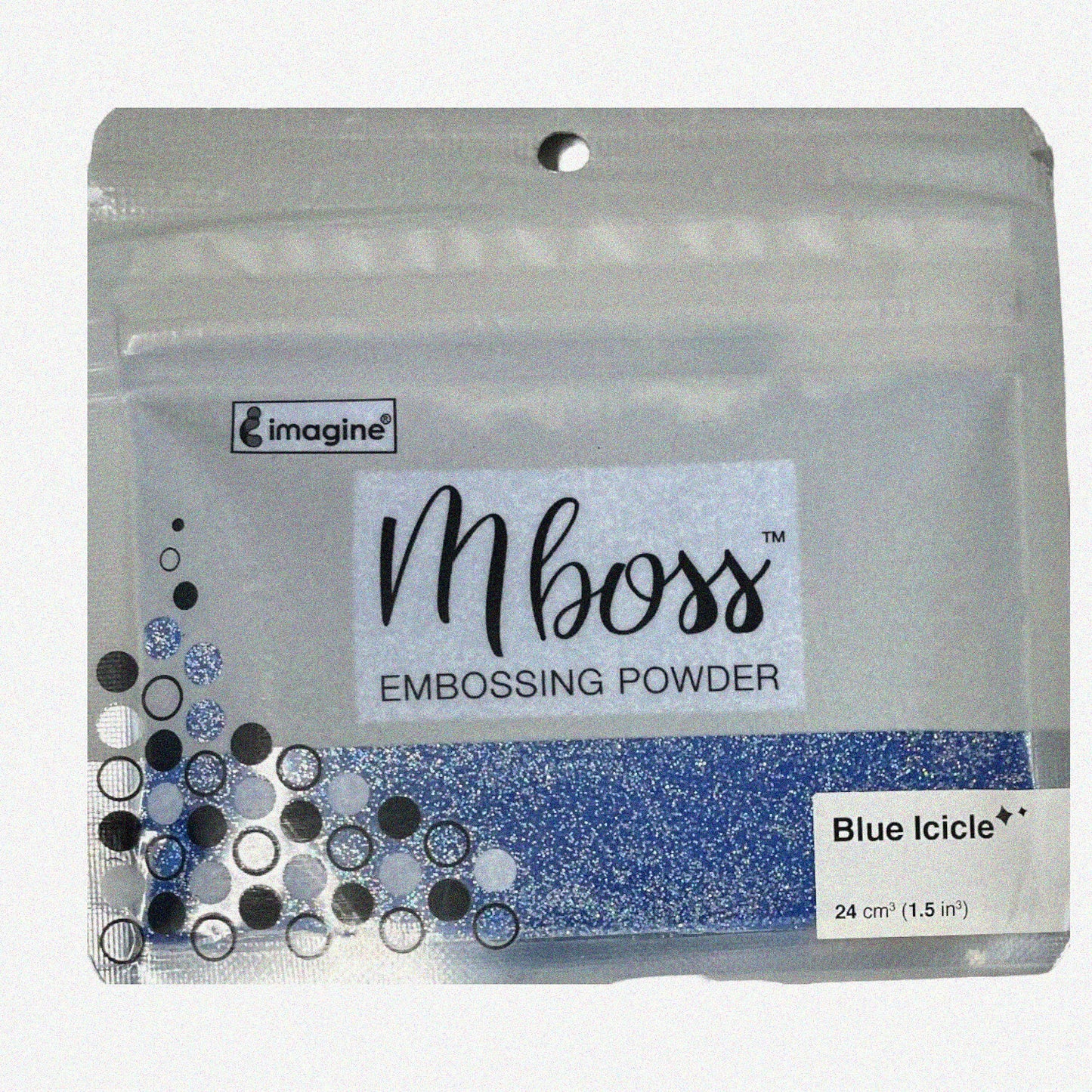 Blue Icicle Embossing Powder