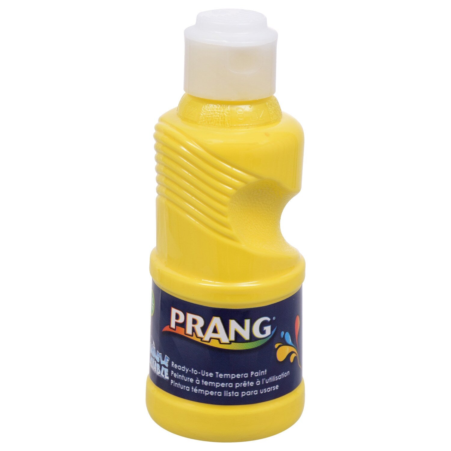 Prang Tempera Yellow Paints, 8 oz. (Pack of 6)