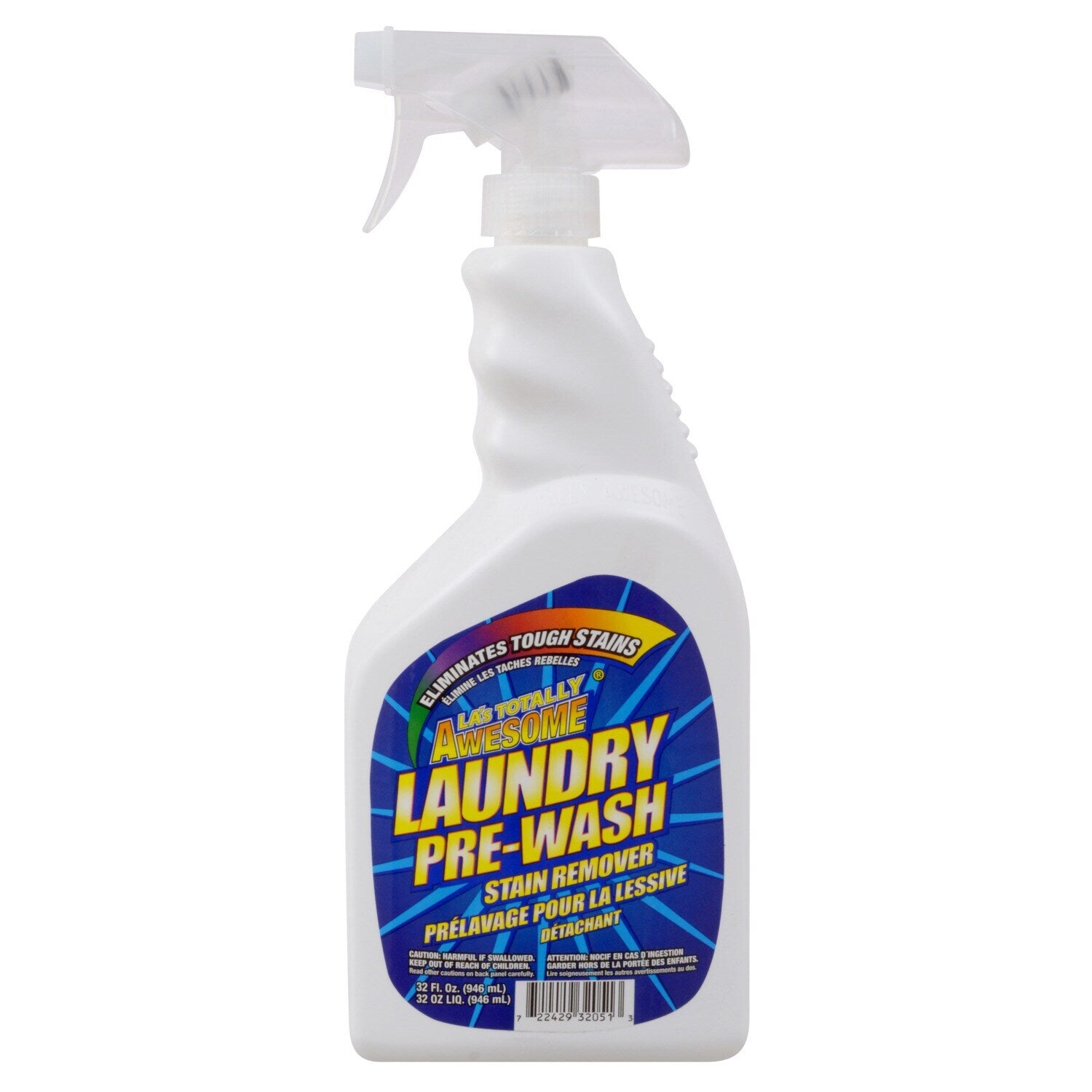 LA's Totally Awesome Laundry Pre-Wash Stain Remover, 32 oz. (Pack of 12)